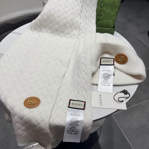 Cheap Gucci Hat and Scarf Set #1391499 Replica Wholesale [$64.00 USD] [ITEM#1391499] on Replica Gucci Hat and Scarf and Glove Set