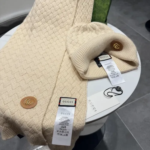 Cheap Gucci Hat and Scarf Set #1391500 Replica Wholesale [$64.00 USD] [ITEM#1391500] on Replica Gucci Hat and Scarf and Glove Set