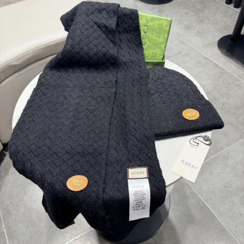 Cheap Gucci Hat and Scarf Set #1391502 Replica Wholesale [$64.00 USD] [ITEM#1391502] on Replica Gucci Hat and Scarf and Glove Set