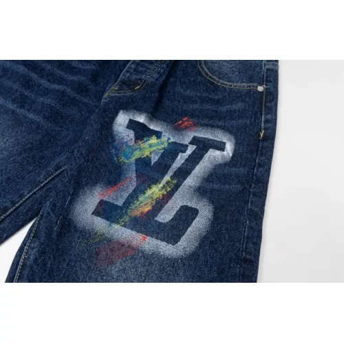 Cheap Louis Vuitton LV Jeans For Unisex #1391529 Replica Wholesale [$80.00 USD] [ITEM#1391529] on Replica Louis Vuitton LV Jeans