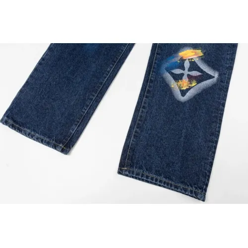 Cheap Louis Vuitton LV Jeans For Unisex #1391529 Replica Wholesale [$80.00 USD] [ITEM#1391529] on Replica Louis Vuitton LV Jeans