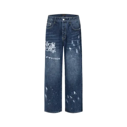 Cheap Louis Vuitton LV Jeans For Unisex #1391530 Replica Wholesale [$80.00 USD] [ITEM#1391530] on Replica Louis Vuitton LV Jeans