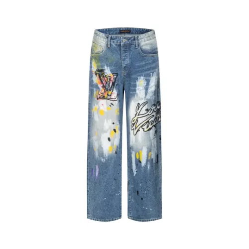 Cheap Louis Vuitton LV Jeans For Unisex #1391534 Replica Wholesale [$80.00 USD] [ITEM#1391534] on Replica Louis Vuitton LV Jeans