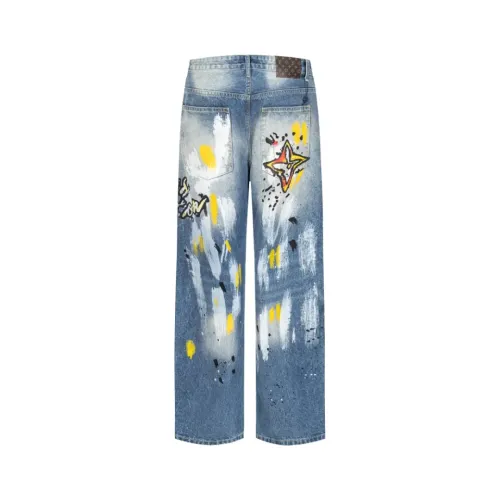 Cheap Louis Vuitton LV Jeans For Unisex #1391534 Replica Wholesale [$80.00 USD] [ITEM#1391534] on Replica Louis Vuitton LV Jeans