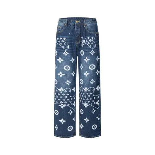 Cheap Louis Vuitton LV Jeans For Unisex #1391536 Replica Wholesale [$80.00 USD] [ITEM#1391536] on Replica Louis Vuitton LV Jeans