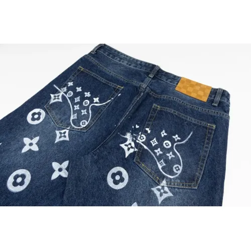 Cheap Louis Vuitton LV Jeans For Unisex #1391536 Replica Wholesale [$80.00 USD] [ITEM#1391536] on Replica Louis Vuitton LV Jeans