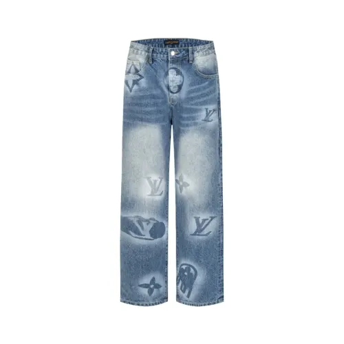 Cheap Louis Vuitton LV Jeans For Unisex #1391537 Replica Wholesale [$80.00 USD] [ITEM#1391537] on Replica Louis Vuitton LV Jeans