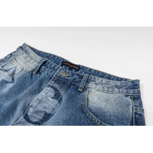 Cheap Louis Vuitton LV Jeans For Unisex #1391537 Replica Wholesale [$80.00 USD] [ITEM#1391537] on Replica Louis Vuitton LV Jeans