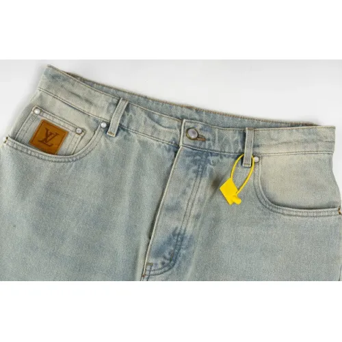 Cheap Louis Vuitton LV Jeans For Unisex #1391548 Replica Wholesale [$92.00 USD] [ITEM#1391548] on Replica Louis Vuitton LV Jeans
