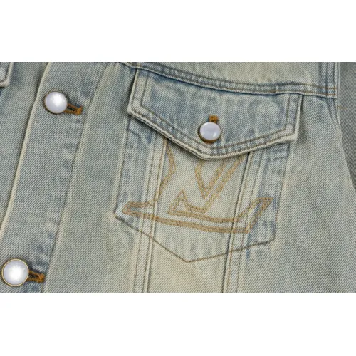 Cheap Louis Vuitton LV Jackets Long Sleeved For Unisex #1391549 Replica Wholesale [$98.00 USD] [ITEM#1391549] on Replica Louis Vuitton LV Jackets