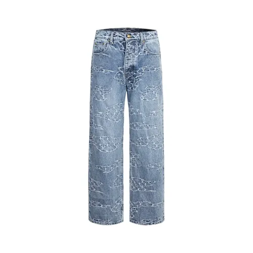 Cheap Louis Vuitton LV Jeans For Unisex #1391550 Replica Wholesale [$88.00 USD] [ITEM#1391550] on Replica Louis Vuitton LV Jeans