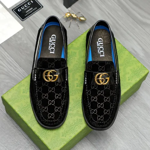 Cheap Gucci Oxfords Shoes For Men #1391553 Replica Wholesale [$92.00 USD] [ITEM#1391553] on Replica Gucci Oxfords Shoes