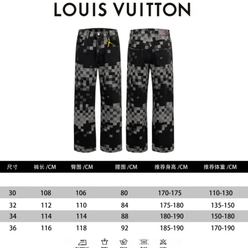 Cheap Louis Vuitton LV Jeans For Unisex #1391556 Replica Wholesale [$92.00 USD] [ITEM#1391556] on Replica Louis Vuitton LV Jeans