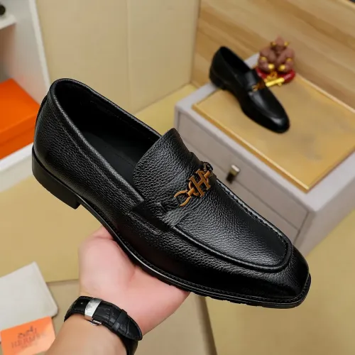 Cheap Hermes Leather Shoes For Men #1391576 Replica Wholesale [$85.00 USD] [ITEM#1391576] on Replica Hermes Leather Shoes