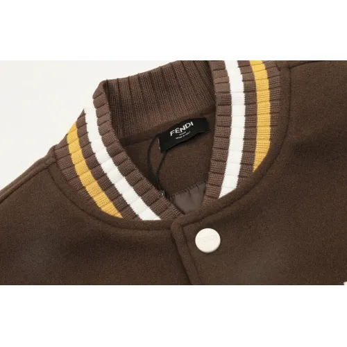 Cheap Fendi Jackets Long Sleeved For Unisex #1391597 Replica Wholesale [$112.00 USD] [ITEM#1391597] on Replica Fendi Jackets