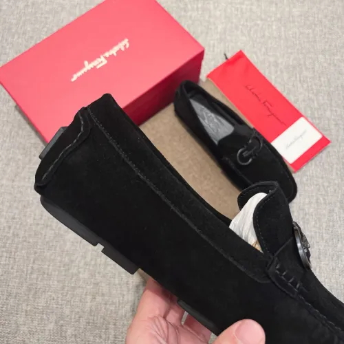 Cheap Salvatore Ferragamo Leather Shoes For Men #1391603 Replica Wholesale [$82.00 USD] [ITEM#1391603] on Replica Salvatore Ferragamo Leather Shoes