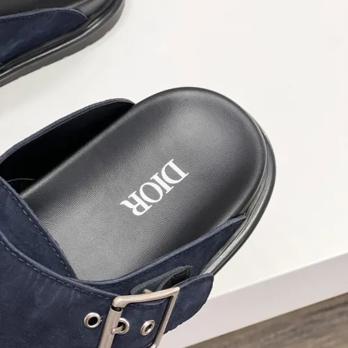 Cheap Christian Dior Slippers For Men #1391639 Replica Wholesale [$72.00 USD] [ITEM#1391639] on Replica Christian Dior Slippers
