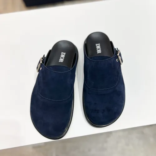 Cheap Christian Dior Slippers For Men #1391639 Replica Wholesale [$72.00 USD] [ITEM#1391639] on Replica Christian Dior Slippers
