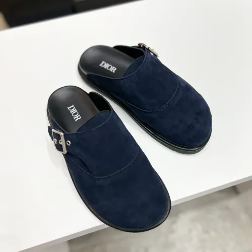 Cheap Christian Dior Slippers For Men #1391639 Replica Wholesale [$72.00 USD] [ITEM#1391639] on Replica Christian Dior Slippers