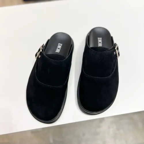 Cheap Christian Dior Slippers For Men #1391640 Replica Wholesale [$72.00 USD] [ITEM#1391640] on Replica Christian Dior Slippers