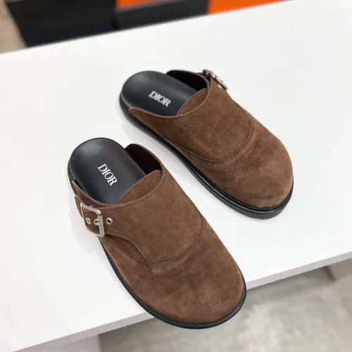 Cheap Christian Dior Slippers For Men #1391641 Replica Wholesale [$72.00 USD] [ITEM#1391641] on Replica Christian Dior Slippers