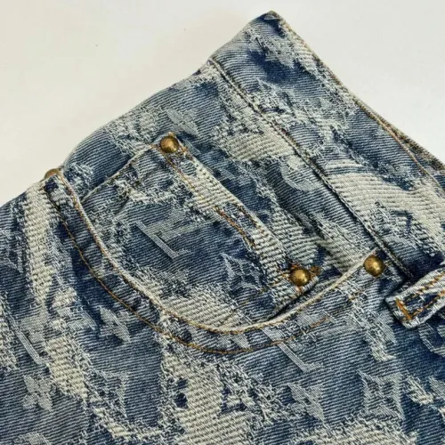 Cheap Louis Vuitton LV Jeans For Unisex #1391672 Replica Wholesale [$96.00 USD] [ITEM#1391672] on Replica Louis Vuitton LV Jeans