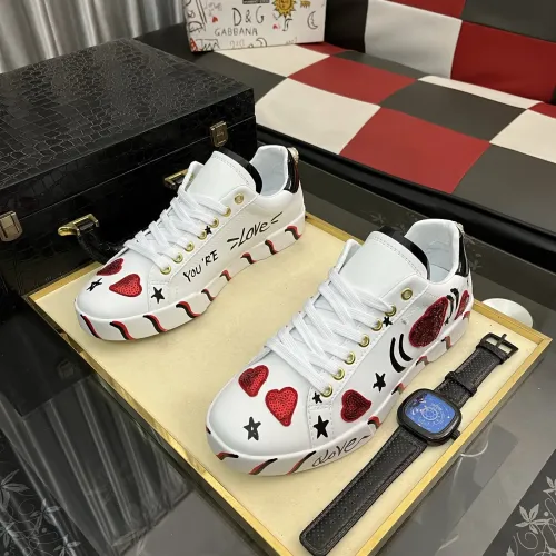 Cheap Dolce &amp; Gabbana D&amp;G Casual Shoes For Men #1391714 Replica Wholesale [$88.00 USD] [ITEM#1391714] on Replica Dolce &amp; Gabbana D&amp;G Casual Shoes