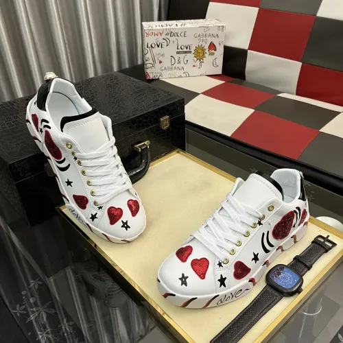 Cheap Dolce &amp; Gabbana D&amp;G Casual Shoes For Women #1391715 Replica Wholesale [$88.00 USD] [ITEM#1391715] on Replica Dolce &amp; Gabbana D&amp;G Casual Shoes
