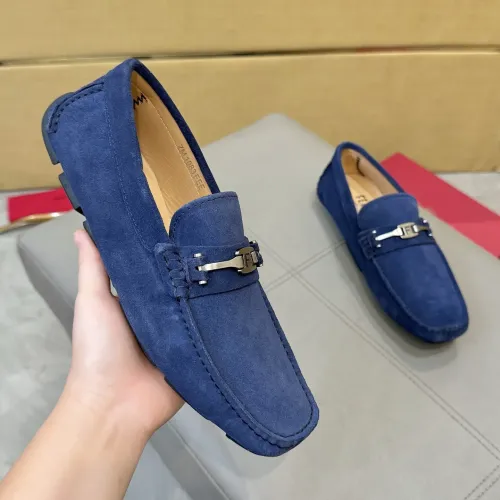 Cheap Salvatore Ferragamo Leather Shoes For Men #1391716 Replica Wholesale [$96.00 USD] [ITEM#1391716] on Replica Salvatore Ferragamo Leather Shoes
