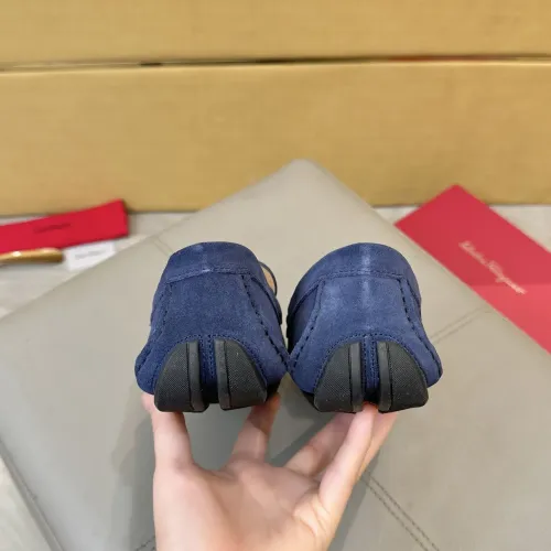 Cheap Salvatore Ferragamo Leather Shoes For Men #1391716 Replica Wholesale [$96.00 USD] [ITEM#1391716] on Replica Salvatore Ferragamo Leather Shoes