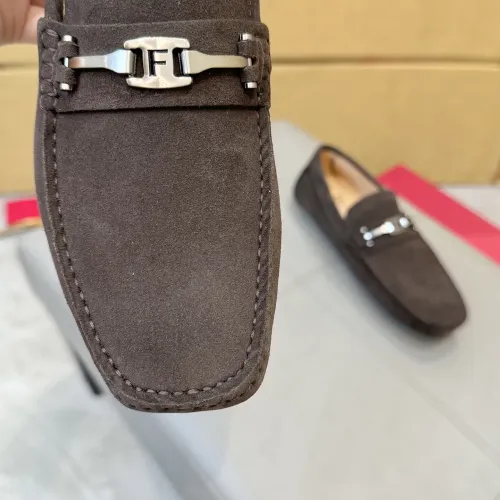 Cheap Salvatore Ferragamo Leather Shoes For Men #1391717 Replica Wholesale [$96.00 USD] [ITEM#1391717] on Replica Salvatore Ferragamo Leather Shoes