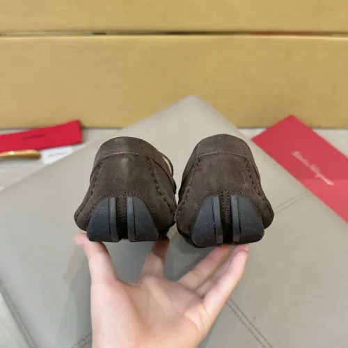 Cheap Salvatore Ferragamo Leather Shoes For Men #1391717 Replica Wholesale [$96.00 USD] [ITEM#1391717] on Replica Salvatore Ferragamo Leather Shoes