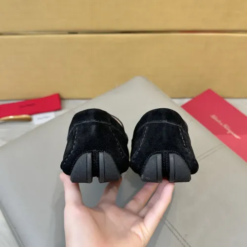 Cheap Salvatore Ferragamo Leather Shoes For Men #1391718 Replica Wholesale [$96.00 USD] [ITEM#1391718] on Replica Salvatore Ferragamo Leather Shoes