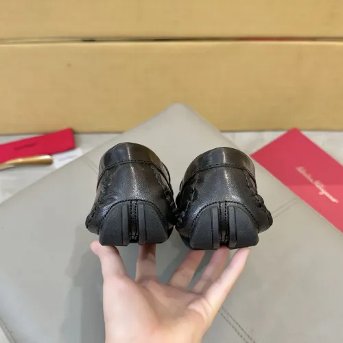 Cheap Salvatore Ferragamo Leather Shoes For Men #1391721 Replica Wholesale [$96.00 USD] [ITEM#1391721] on Replica Salvatore Ferragamo Leather Shoes