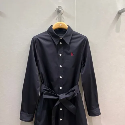 Cheap Ralph Lauren Polo Dresses Long Sleeved For Women #1391722 Replica Wholesale [$135.00 USD] [ITEM#1391722] on Replica Ralph Lauren Polo Dresses