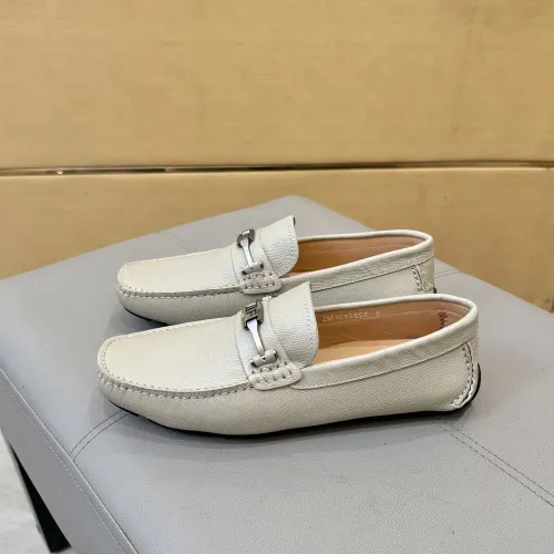 Cheap Salvatore Ferragamo Leather Shoes For Men #1391724 Replica Wholesale [$96.00 USD] [ITEM#1391724] on Replica Salvatore Ferragamo Leather Shoes