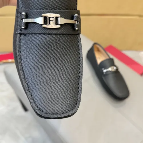 Cheap Salvatore Ferragamo Leather Shoes For Men #1391725 Replica Wholesale [$96.00 USD] [ITEM#1391725] on Replica Salvatore Ferragamo Leather Shoes