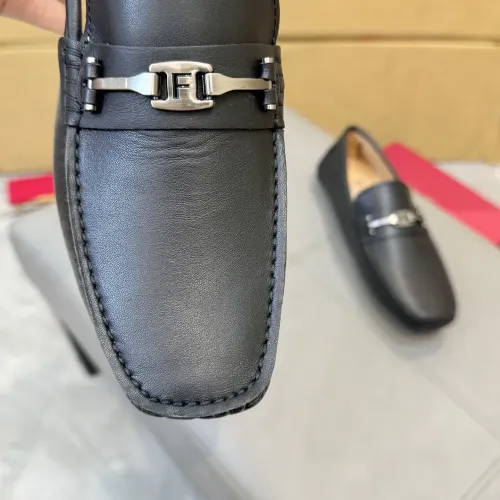Cheap Salvatore Ferragamo Leather Shoes For Men #1391730 Replica Wholesale [$96.00 USD] [ITEM#1391730] on Replica Salvatore Ferragamo Leather Shoes