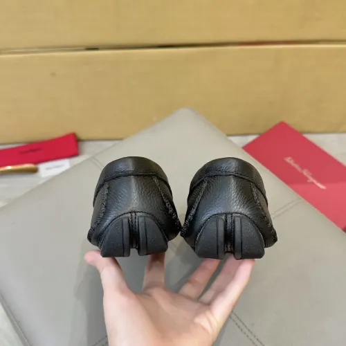 Cheap Salvatore Ferragamo Leather Shoes For Men #1391733 Replica Wholesale [$96.00 USD] [ITEM#1391733] on Replica Salvatore Ferragamo Leather Shoes