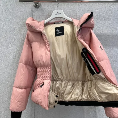 Cheap Moncler Down Feather Coat Long Sleeved For Women #1391740 Replica Wholesale [$290.91 USD] [ITEM#1391740] on Replica Moncler Down Feather Coat
