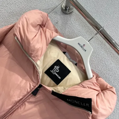 Cheap Moncler Down Feather Coat Long Sleeved For Women #1391740 Replica Wholesale [$290.91 USD] [ITEM#1391740] on Replica Moncler Down Feather Coat