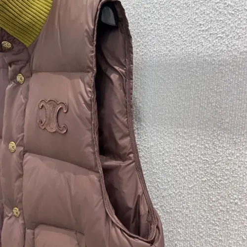 Cheap Celine Down Feather Coat Sleeveless For Women #1391744 Replica Wholesale [$140.00 USD] [ITEM#1391744] on Replica Celine Down Feather Coat