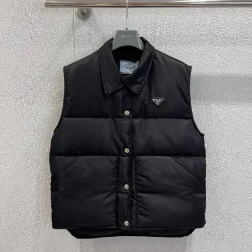 Prada Down Feather Coat Sleeveless For Women #1391746