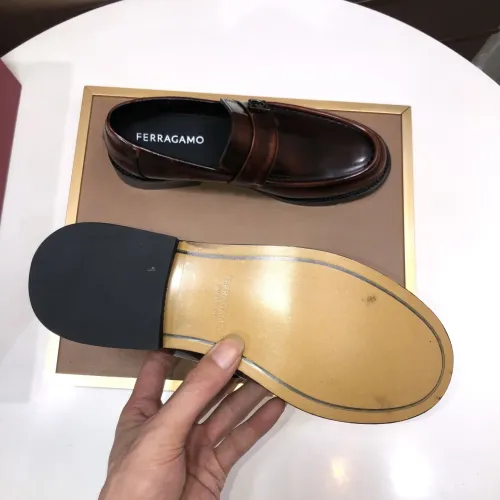 Cheap Salvatore Ferragamo Leather Shoes For Men #1391771 Replica Wholesale [$100.00 USD] [ITEM#1391771] on Replica Salvatore Ferragamo Leather Shoes