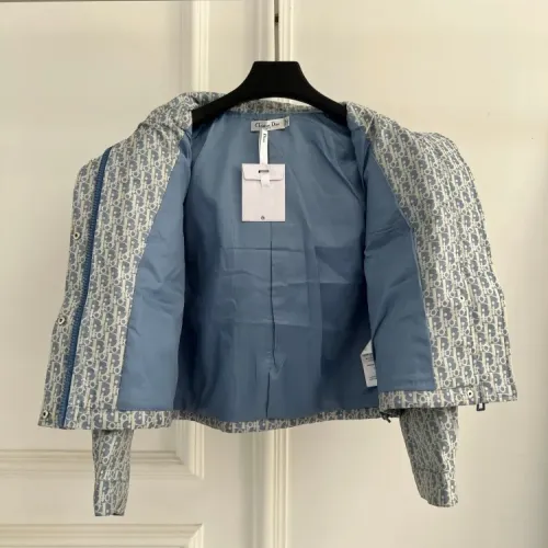 Cheap Christian Dior Jackets Long Sleeved For Women #1391778 Replica Wholesale [$122.00 USD] [ITEM#1391778] on Replica Christian Dior Jackets