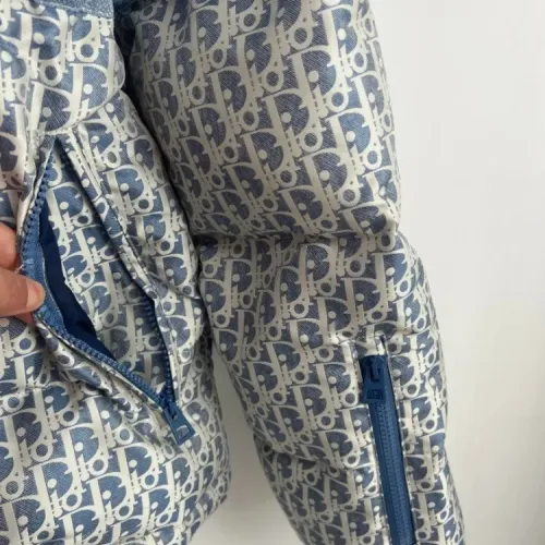 Cheap Christian Dior Down Feather Coat Long Sleeved For Women #1391787 Replica Wholesale [$145.00 USD] [ITEM#1391787] on Replica Christian Dior Down Feather Coat