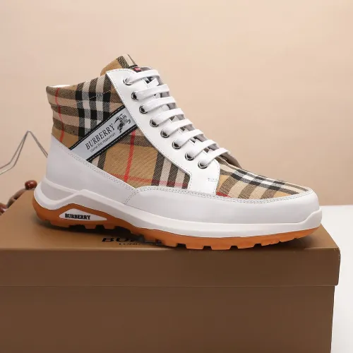 Cheap Burberry High Tops Shoes For Men #1391791 Replica Wholesale [$80.00 USD] [ITEM#1391791] on Replica Burberry High Tops Shoes