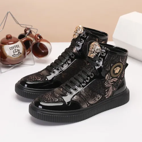 Versace High Tops Shoes For Men #1391805