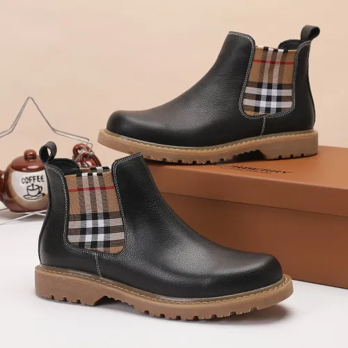 Cheap Burberry Boots For Men #1391812 Replica Wholesale [$92.00 USD] [ITEM#1391812] on Replica Burberry Boots