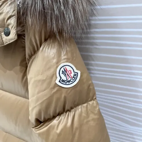 Cheap Moncler Down Feather Coat Long Sleeved For Women #1391820 Replica Wholesale [$317.36 USD] [ITEM#1391820] on Replica Moncler Down Feather Coat